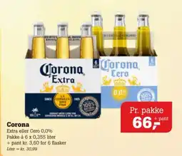 Poetzsch Padborg Corona Extra eller Cero 0,0% tilbud