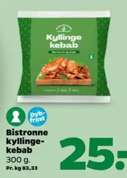 Netto Bistronne kyllinge-kebab tilbud