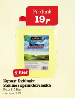Poetzsch Padborg Kynast Sommer sprinklervæske tilbud