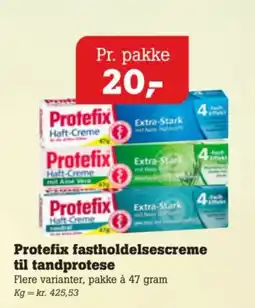 Poetzsch Padborg Protefix fastholdelsescreme tilbud