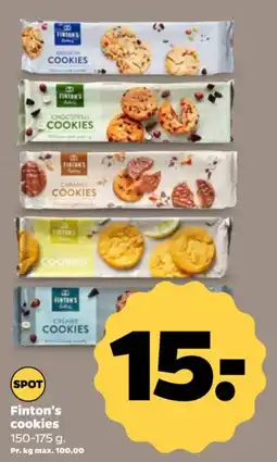 Netto Finton's cookies tilbud