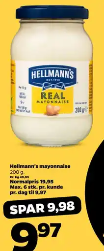 Netto Hellmann's mayonnaise tilbud