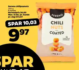 Netto Sereno chilipeanuts tilbud