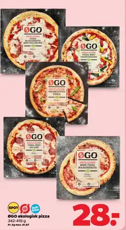 Netto ØGO økologisk pizza tilbud