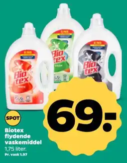 Netto Biotex flydende vaskemiddel tilbud