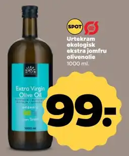Netto Urtekram ekstra jomfru olivenolie tilbud