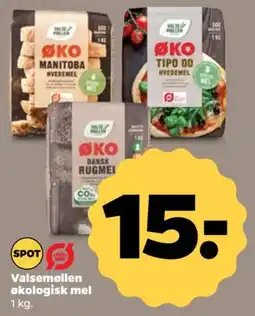 Netto Valsemøllen økologisk mel tilbud