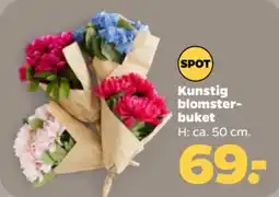 Netto Spot kunstig blomster-buket tilbud