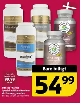 Løvbjerg Fitness Pharma Special edition vitaminer el. Yummy gummies tilbud