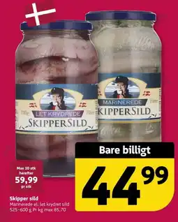 Løvbjerg Skipper sild tilbud