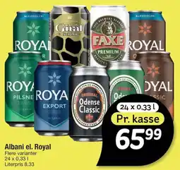 Fakta Tyskland Albani el. Royal tilbud