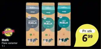 Fakta Tyskland Coop Mælk tilbud