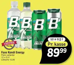 Fakta Tyskland Faxe Kondi Energy tilbud
