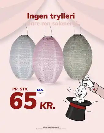 Solar Rispapirs Lamper
