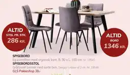 Daells Bolighus Spisebordssstol tilbud