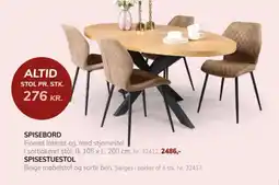 Daells Bolighus Spisestuestol tilbud