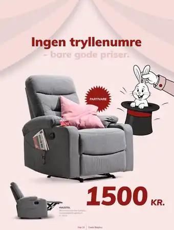 Daells Bolighus hvilestol