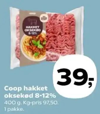 Coop hakket oksekød
