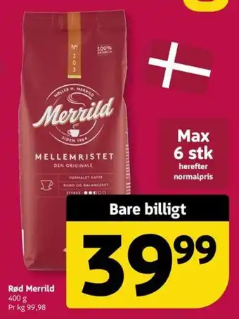 Merrild mellemristet