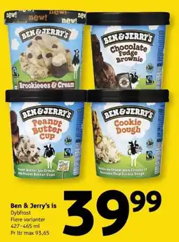 Løvbjerg Ben & Jerry's tilbud