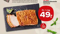 Kvickly Bornholmergrisen flæskesteg tilbud
