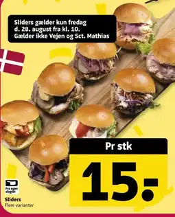 Løvbjerg Sliders tilbud