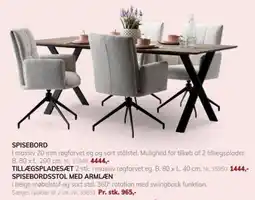 Daells Bolighus Spisebord tilbud