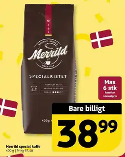 Løvbjerg Merrild special kaffe tilbud