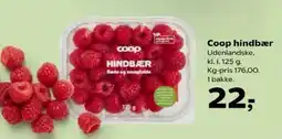 Kvickly Coop hindbær tilbud