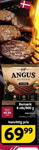 Løvbjerg Angus burger tilbud