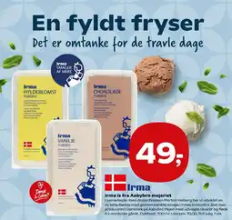 Kvickly Irma flødeis tilbud