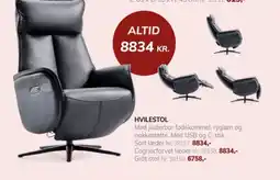 Daells Bolighus VAT HVILESTOL tilbud