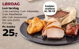 Kvickly Lørdag Lun lørdag tilbud