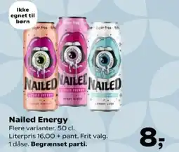 Kvickly Nailed Energy tilbud