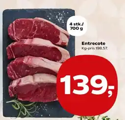 Kvickly Entrecote tilbud