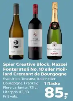 Kvickly Spier Creative Block tilbud