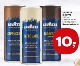 Kvickly Lavazza iskaffe tilbud