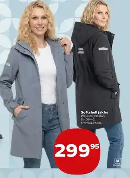 Kvickly Softshell jakke tilbud