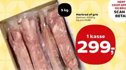 Kvickly Mørbrad af gris tilbud