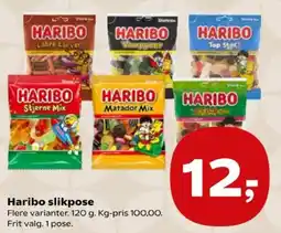 Kvickly Haribo slikpose tilbud