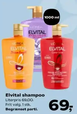 Kvickly Elvital shampoo tilbud