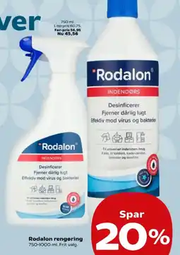 Kvickly Rodalon rengøring tilbud