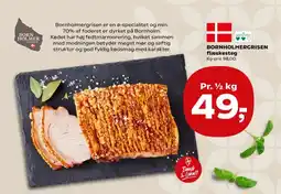 SuperBrugsen Bornholmergrisen flæskesteg tilbud