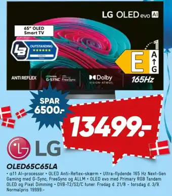 LG OLED 65C65LA