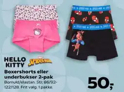 Kvickly Hello Kitty Boxershorts eller underbukser tilbud