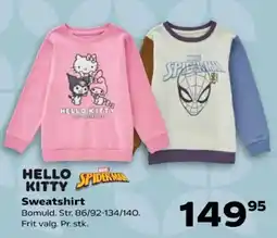 Kvickly Hello Kitty Sweatshirt tilbud