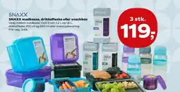 Kvickly Snaxx madkasse, drikkeflaske eller snackbox tilbud
