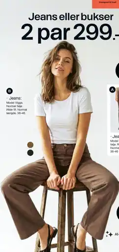 Bilka Jeans eller bukser tilbud