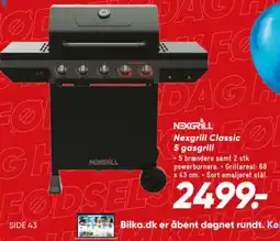 Bilka Nexgrill Classic 5 gasgrill tilbud