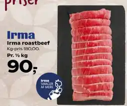 SuperBrugsen Irma roastbeef tilbud